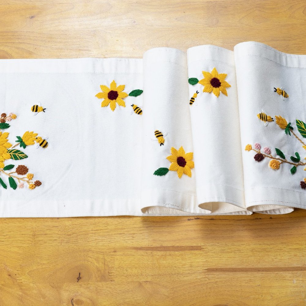 Handcrafted Embroidery Table Runners